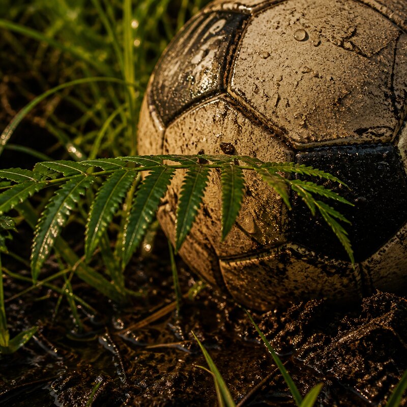 Pelota y césped, marco visual de la liga